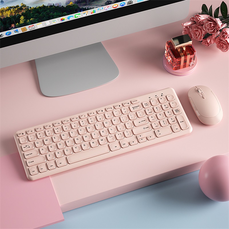 Gaming Keyboard And Mouse Combo - Thời Trang Không Dây Combo Bàn