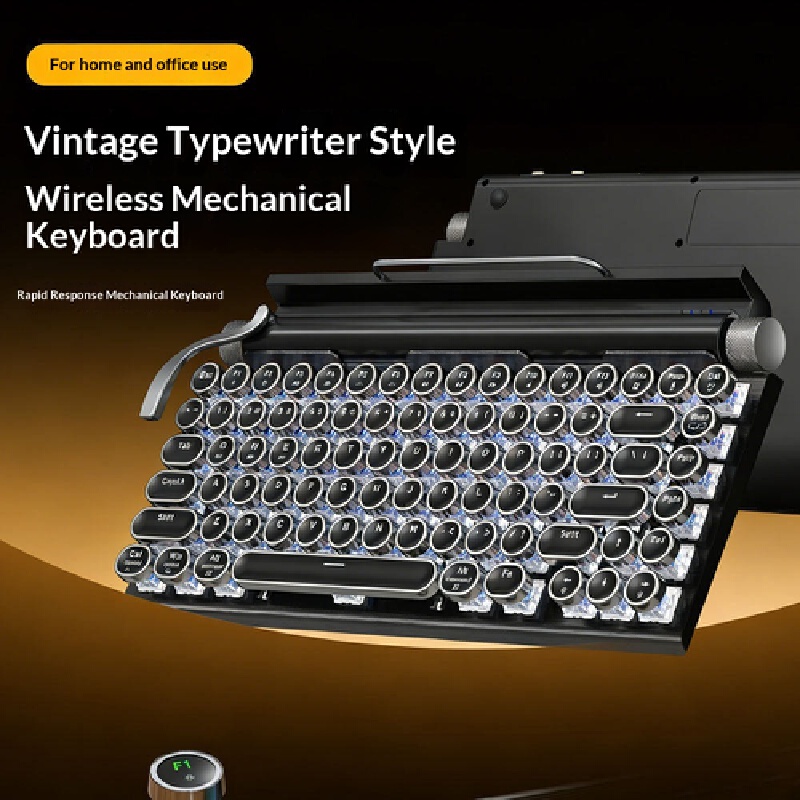 Gaming Keyboard Not Typing - Wireless Mechanical Keyboard, Retro Typewriter Style