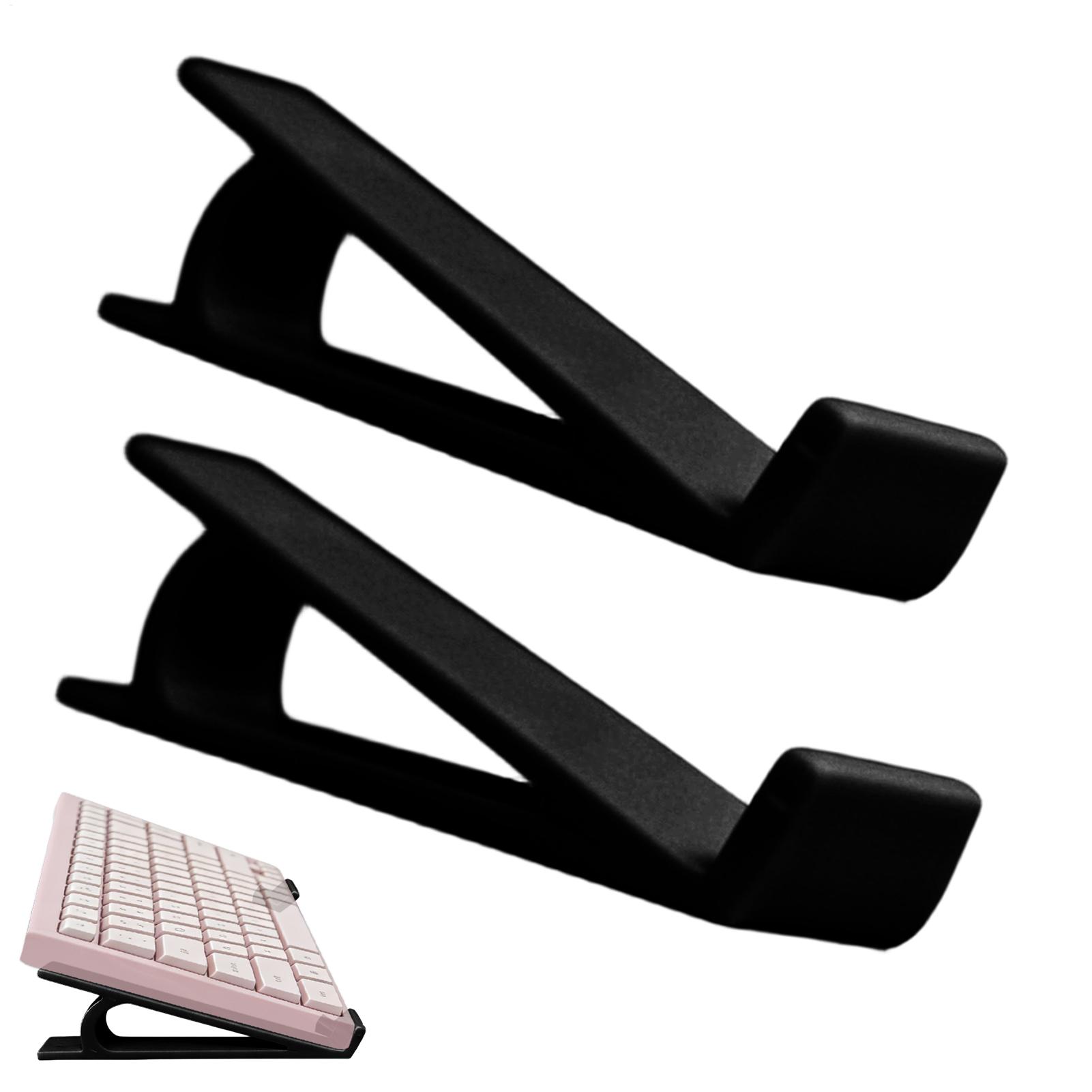 Gaming Keyboard Ergonomic - Ergonomic Non Slip Keyboard Riser 2Pcs