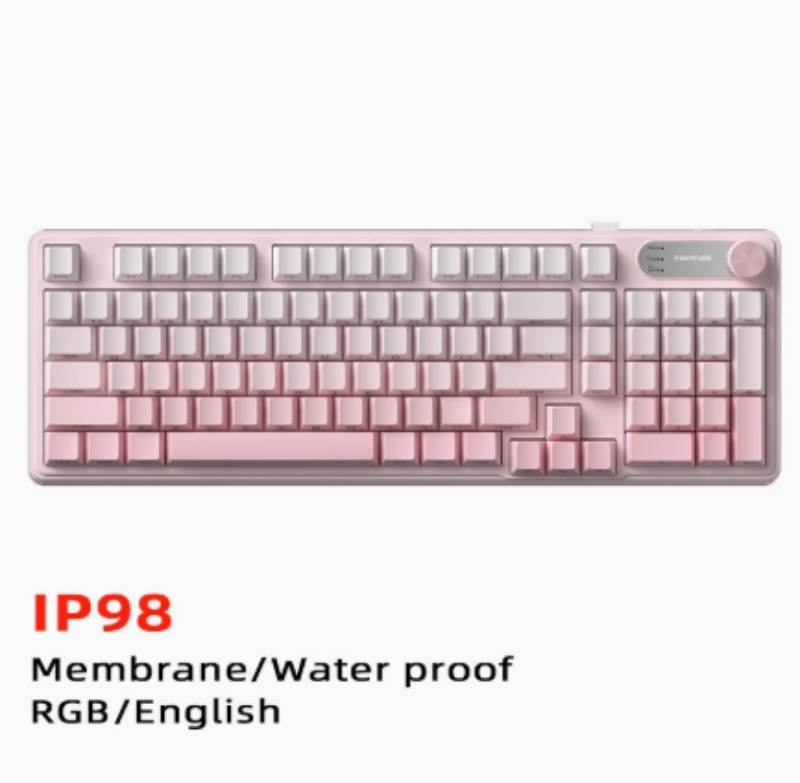 Gaming Keyboard Ip98 - IP98 FURYCUBE Wired Gaming Membrane Keyboard