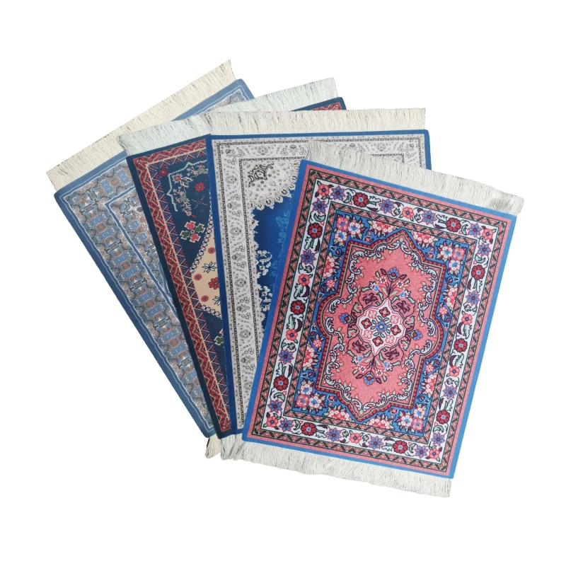 Gaming Keyboard And Mouse Combo - Mini Persian Woven Rug Mat Mouse
