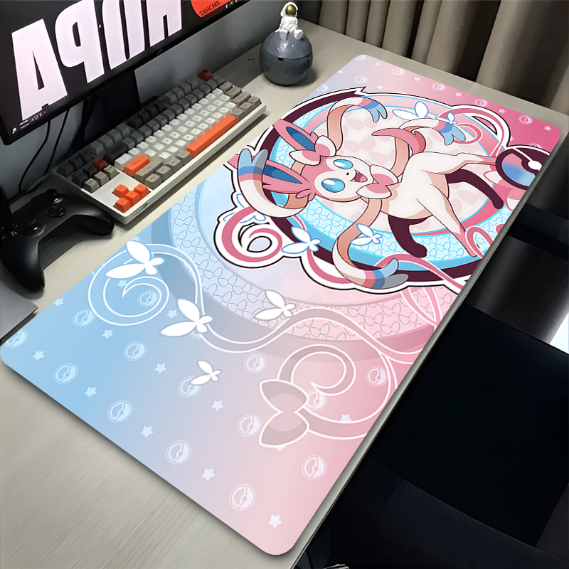 Gaming Keyboard Top - Large Pink Cute Mousepad XXL Gaming
