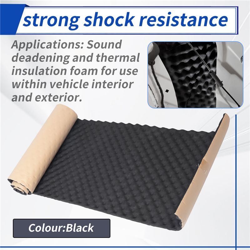 Durable-Car Sound Deadening Ma - đánh giá và giá Foam Dampener Sheet