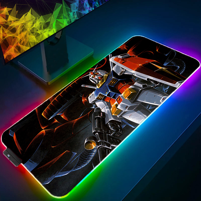 RGB Kawaii Mouse Pad Anime Gab - đánh giá và giá Gaming Keyboard And Mouse Mobile