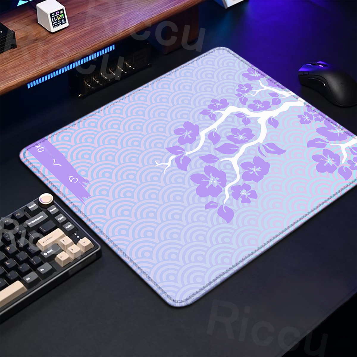 Purple Sakura Table Pad Gaming - đánh giá và giá Gaming Keyboard Brand