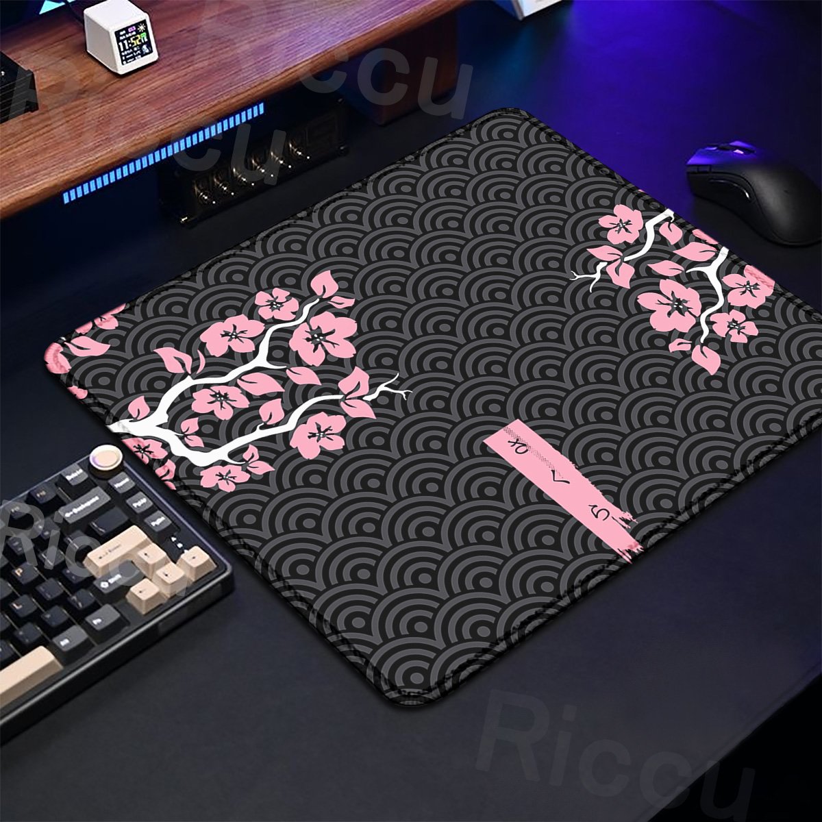 Purple Sakura Table Pad Gaming - đánh giá và giá Gaming Keyboard Brand