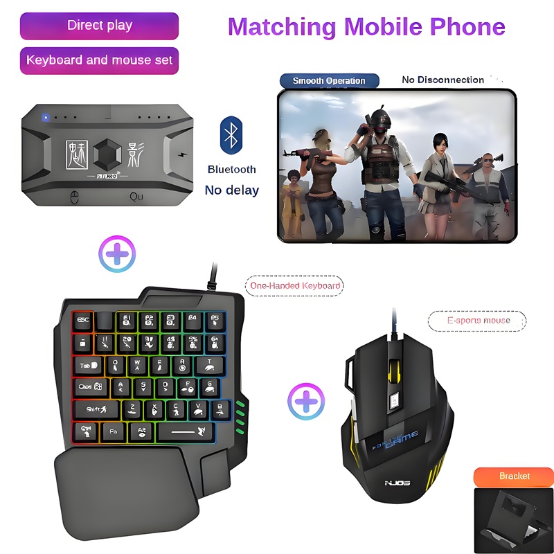 M1 Pro Gamepad Mobile Phone Ga - đánh giá và giá Gaming Keyboard And Mouse Mobile