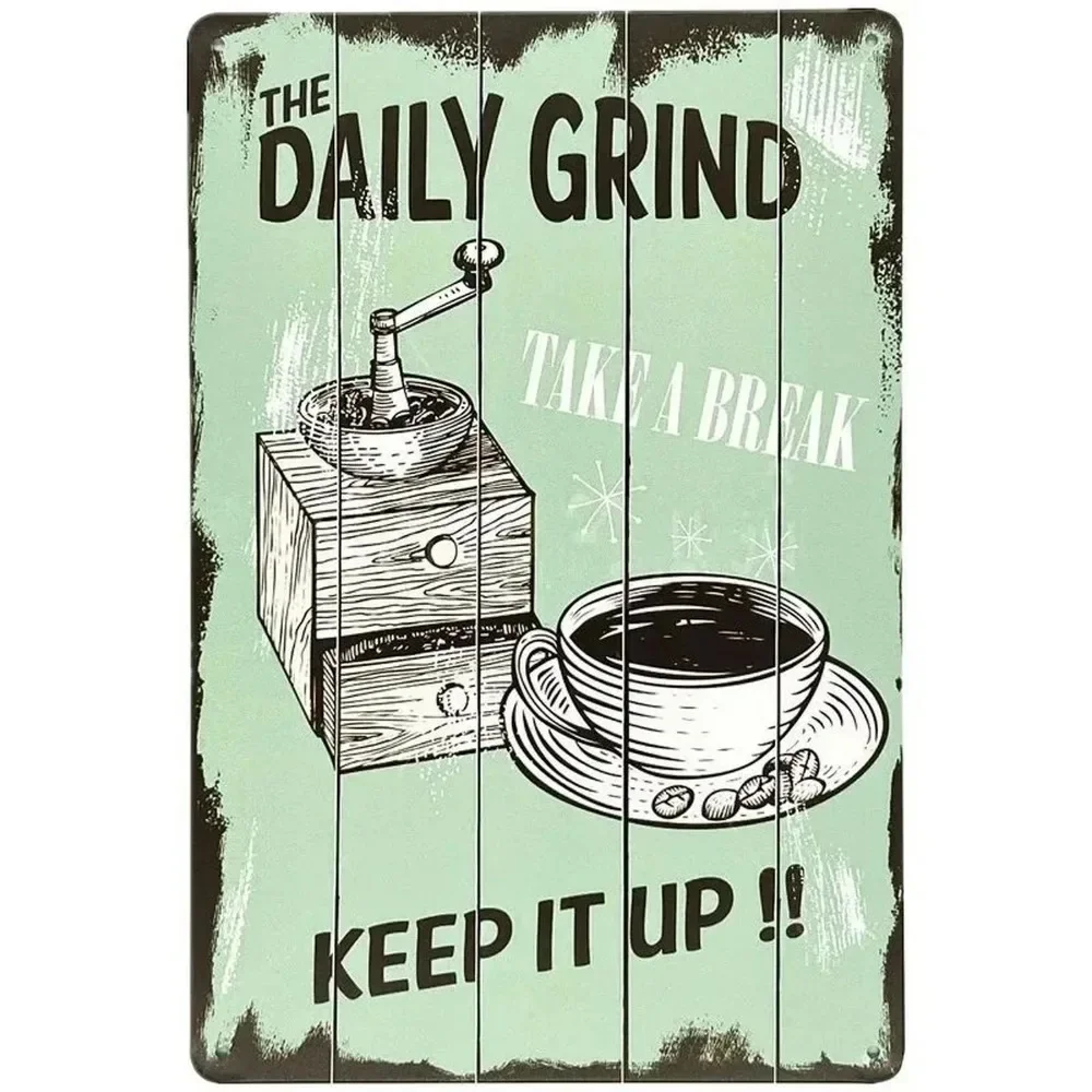 Plaque Metal Signs Drink Coffe - đánh giá và giá Brass Weight Plate