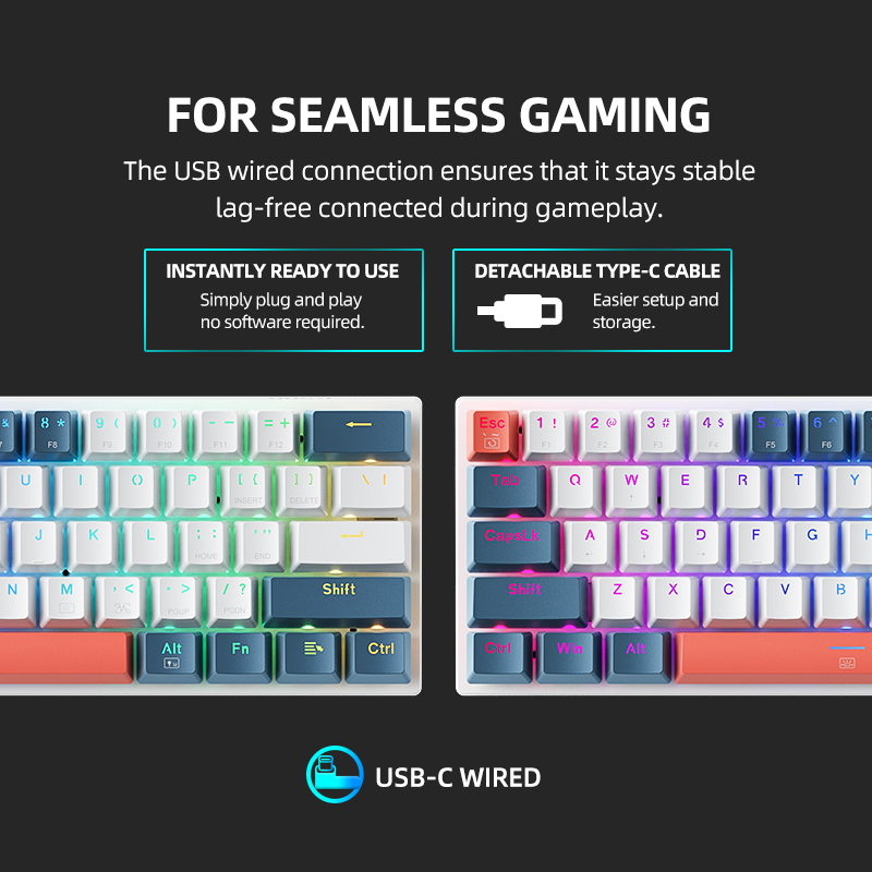 K500-B61 Machenike Mini Mechan - đánh giá và giá Gaming Keyboard And Mouse For Xbox