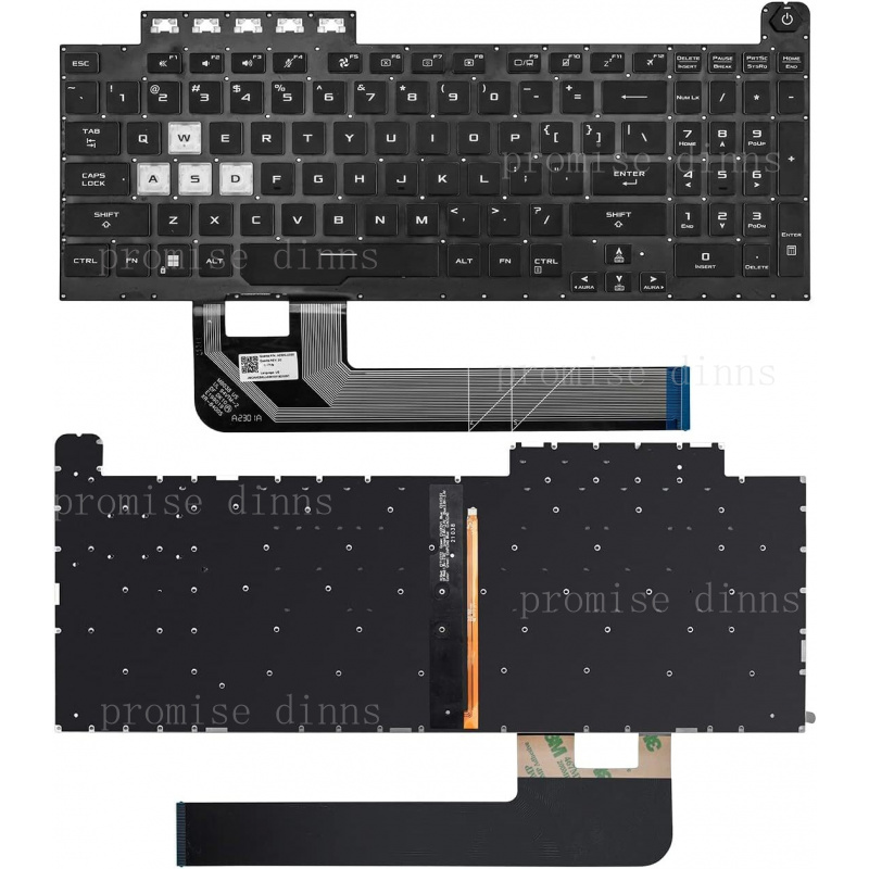 M   US Keyboard for Asus TUF G - đánh giá và giá Gaming Keyboard Asus