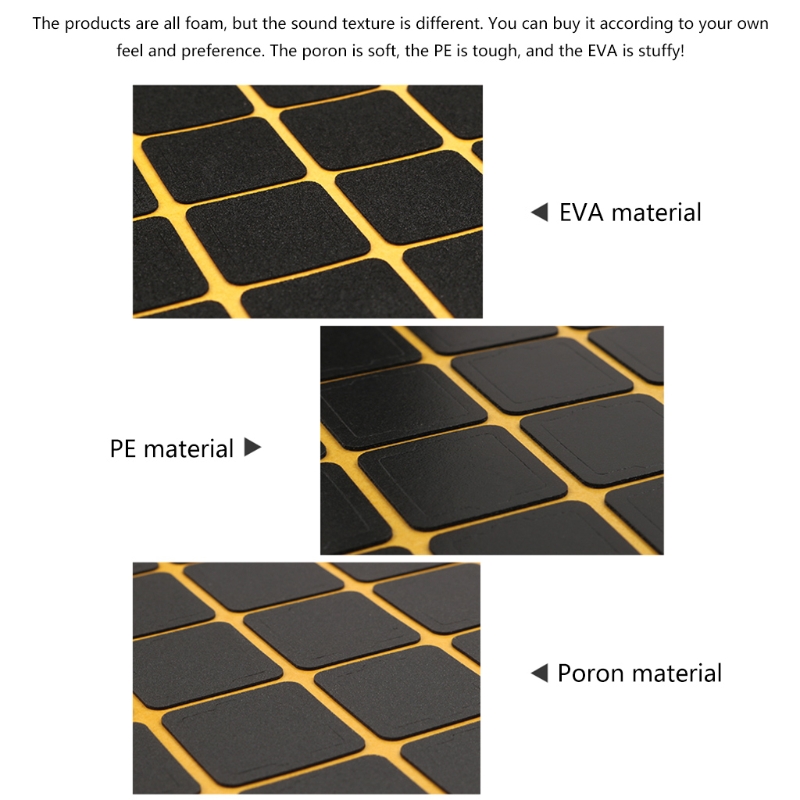 120PCS DIY Keyboard Inter-Axis - đánh giá và giá Foam Dampener Sheet