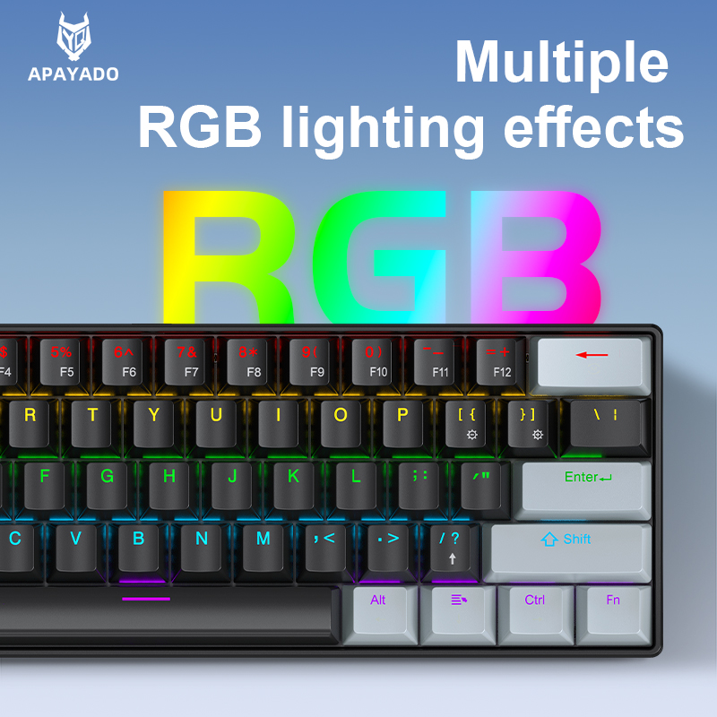 APAYADO K61 Mini Mechanical Ke - đánh giá và giá Gaming Keyboard And Mouse For Xbox