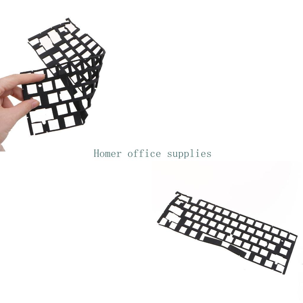 K43B 61-Bố Trí Bàn Phím Cơ Côn - đánh giá và giá Foam Dampener Sheet