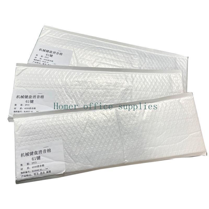 K43B 61-Bố Trí Bàn Phím Cơ Côn - đánh giá và giá Foam Dampener Sheet