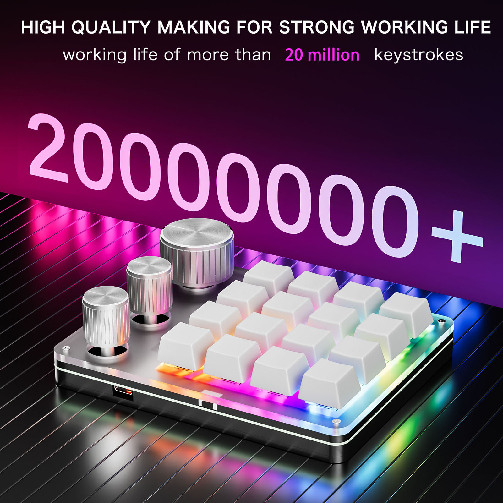 16 Keys 2.4G Customize Mechani - đánh giá và giá Gaming Keyboard Bluetooth