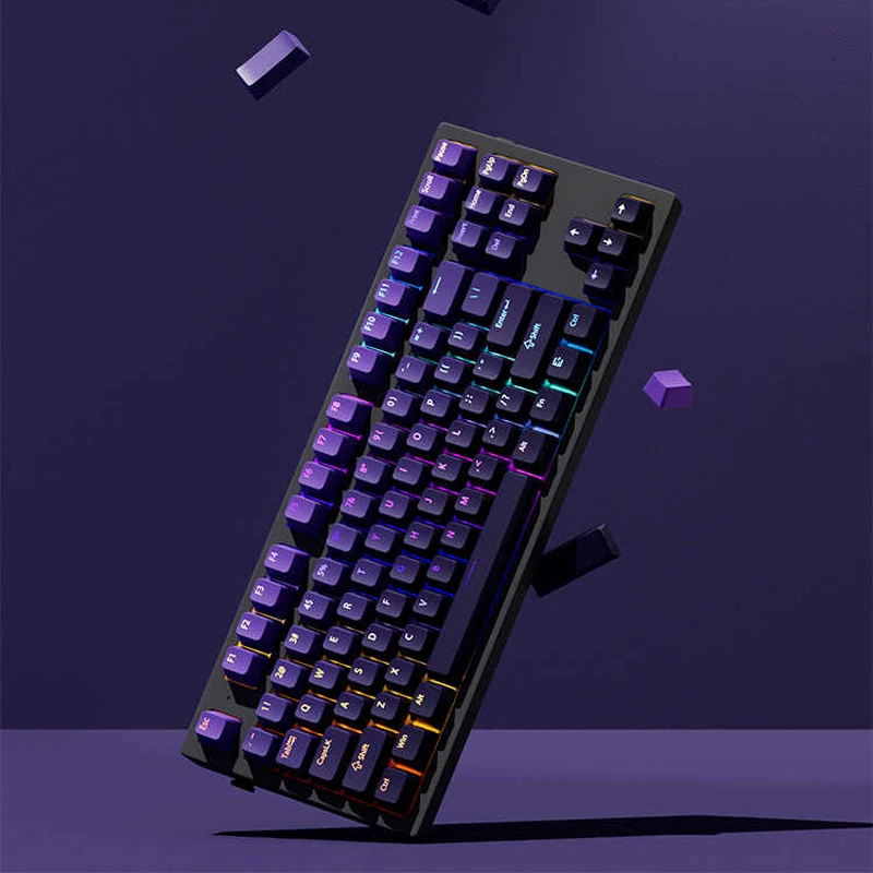 Custom Gradient Violet OEM Pro - đánh giá và giá Gaming Keyboard Top