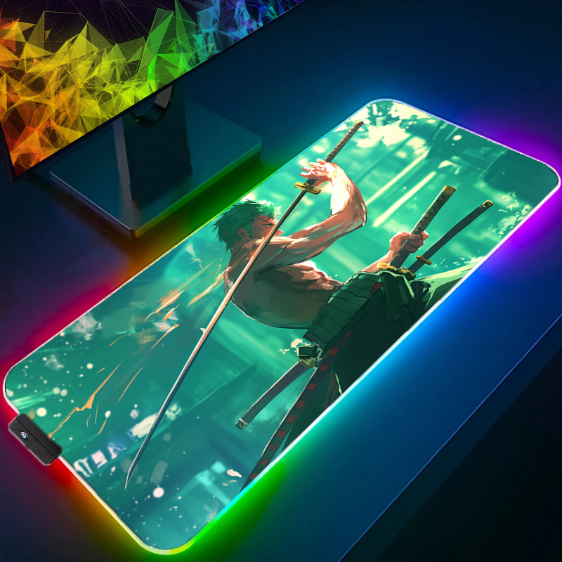 ONE PIECE Zoro Mouse Pad RGB G - đánh giá và giá Gaming Keyboard Tactile