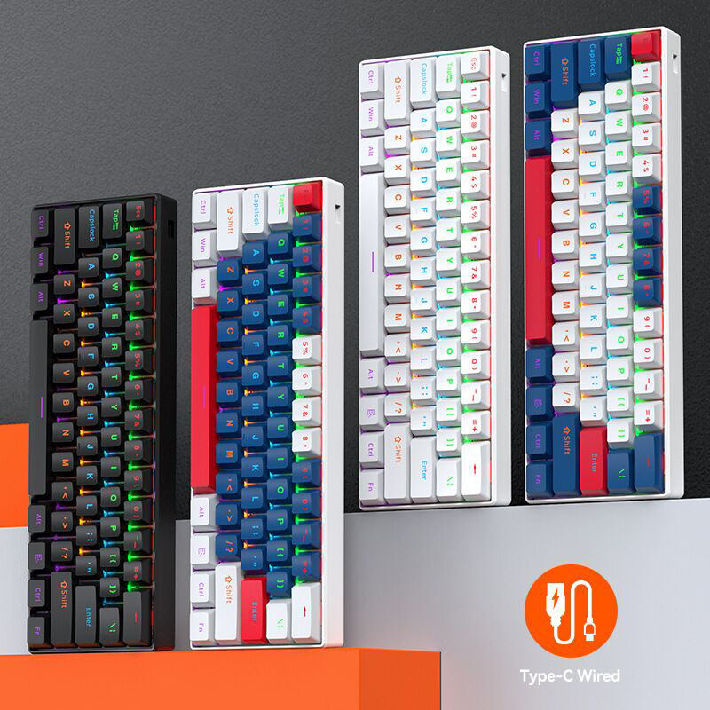T-WOLF T60 61 Keys Mini Mechan - đánh giá và giá Gaming Keyboard Not Typing