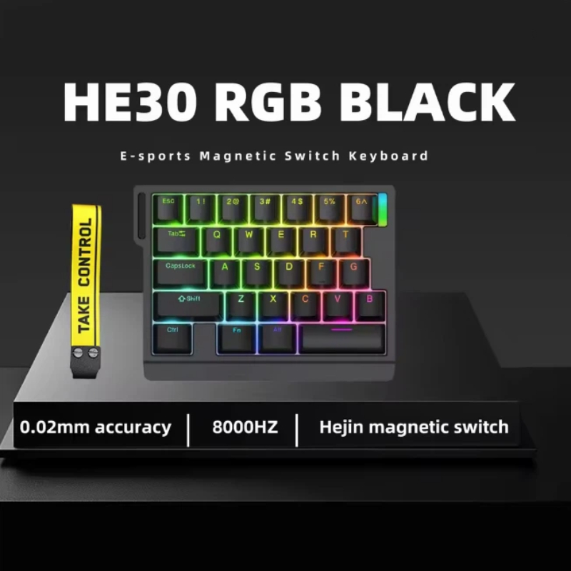 HE30 One Hand Magnetic Axis Ga - đánh giá và giá Gaming Keyboard Not Typing