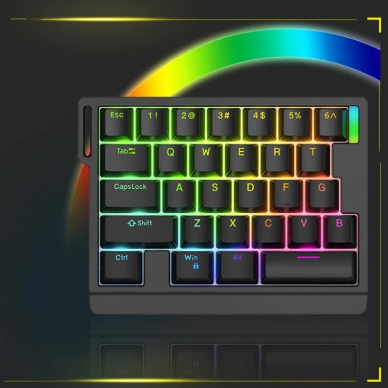 HE30 One Hand Magnetic Axis Ga - đánh giá và giá Gaming Keyboard Not Typing