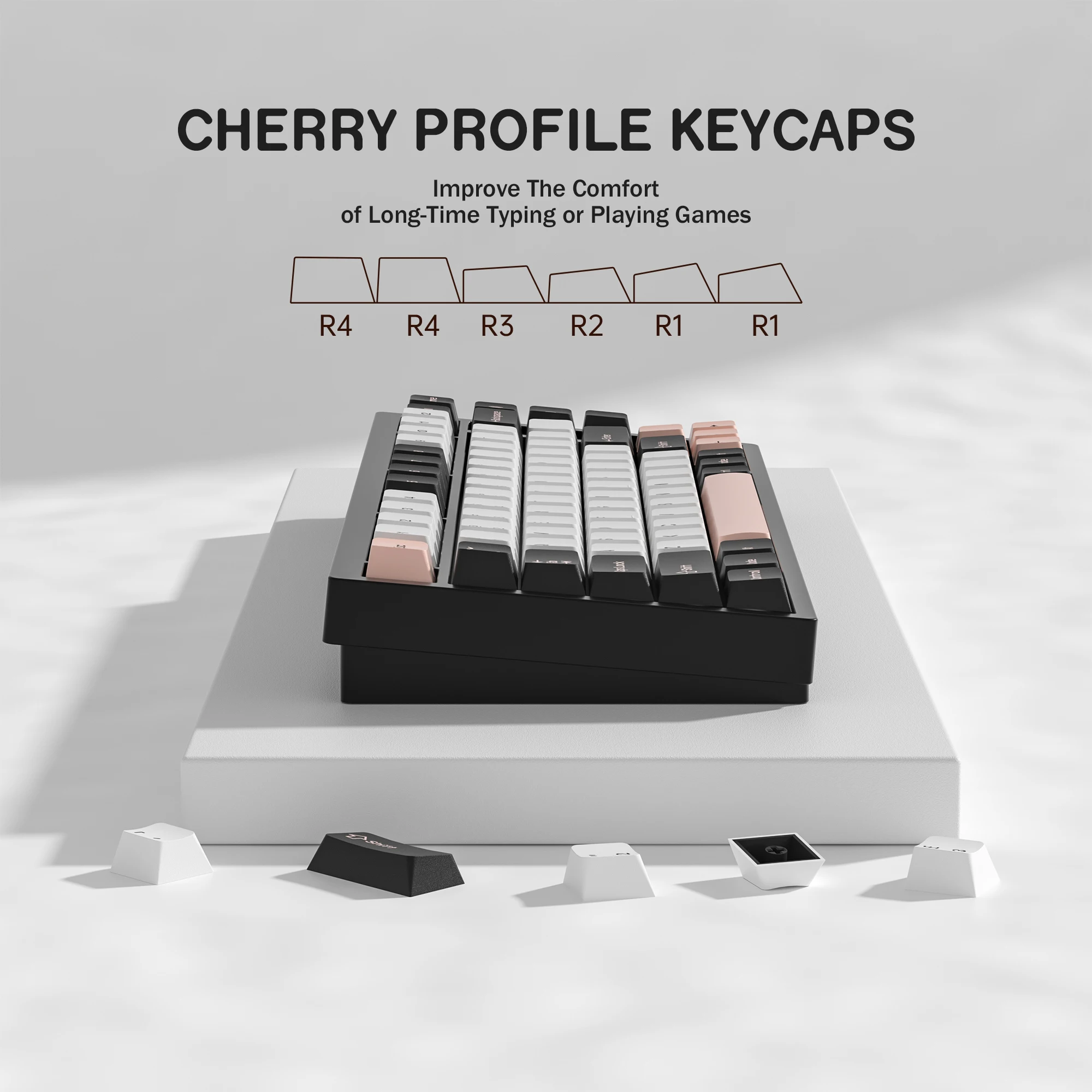 KBDiy GMK Olivia Keycaps for M - đánh giá và giá Gaming Keyboard No Number Pad