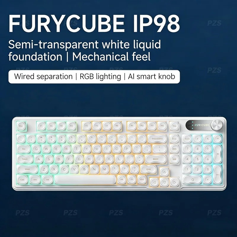IP98 FURYCUBE Wired Gaming Mem - đánh giá và giá Gaming Keyboard Ip98