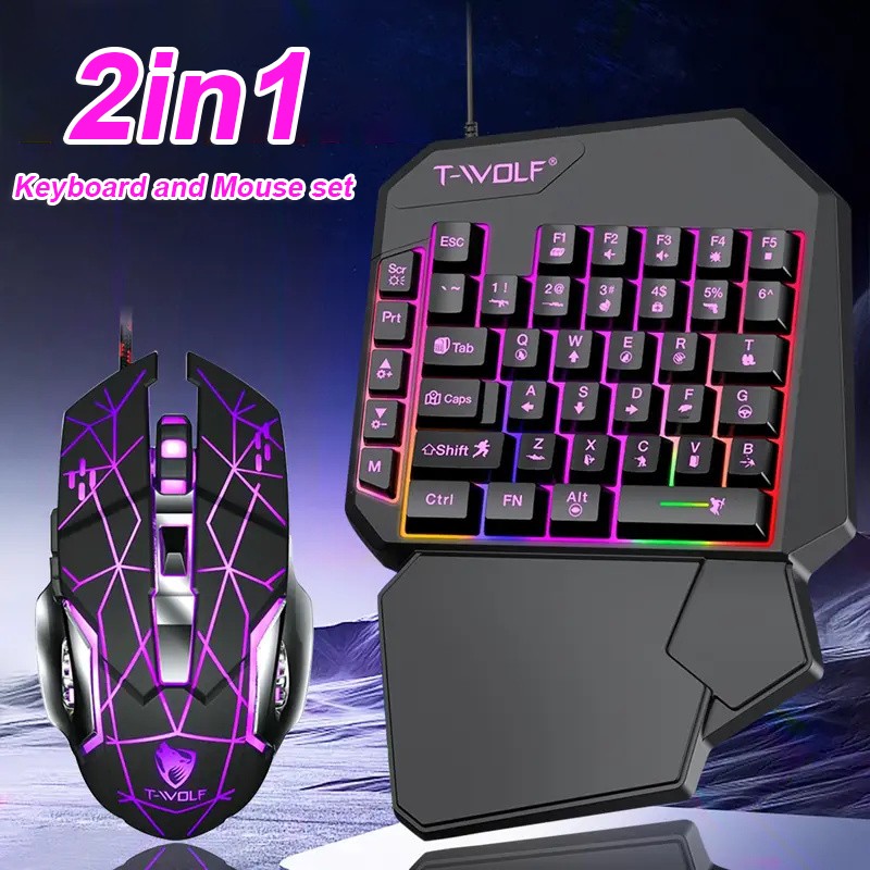 FocusOnPC TF900 2-in-1 Mobile  - đánh giá và giá Gaming Keyboard And Mouse Mobile