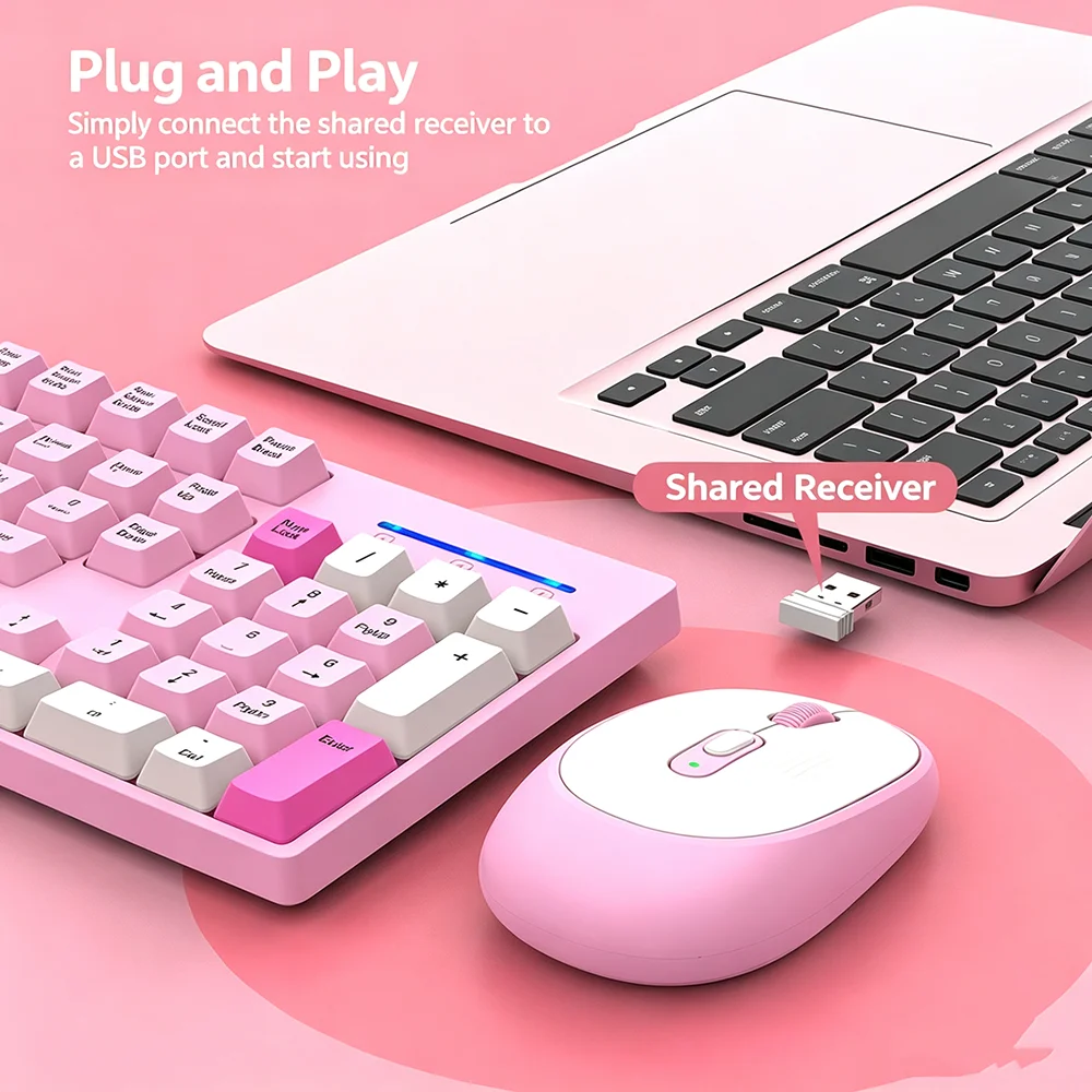 KEBIDUMEI 2.4G Wireless Keyboa - đánh giá và giá Gaming Keyboard Mouse And Headset Combo