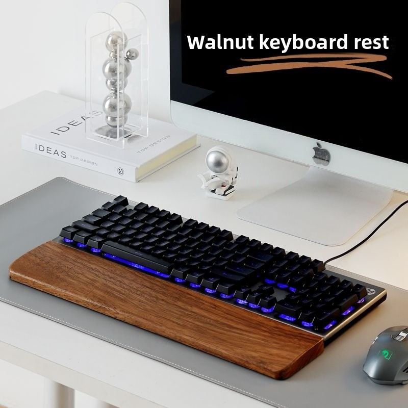 Solid Wood Keyboard Palm Rest  - đánh giá và giá Gaming Keyboard And Mouse Combo