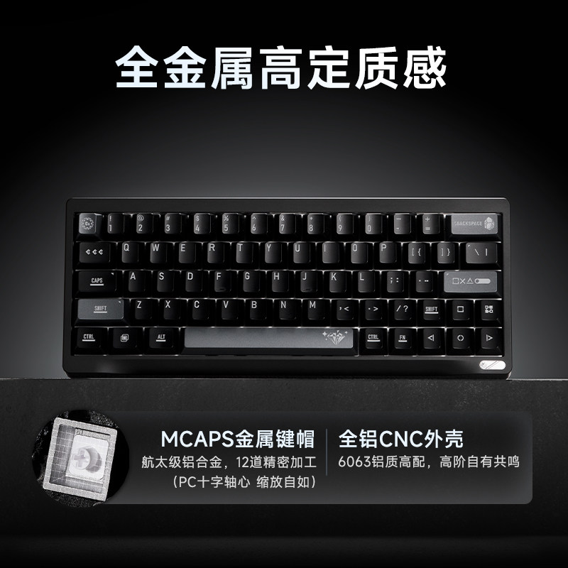 Custom Wuyan Quadrant SF60 Ful - đánh giá và giá Gaming Keyboard No Number Pad