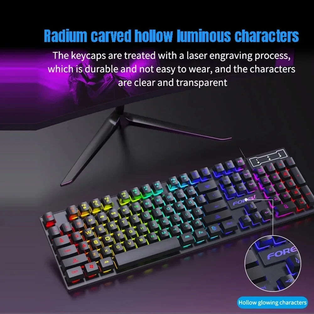 104 Key Backlit Mechanical Key - đánh giá và giá Gaming Keyboard And Mouse For Xbox