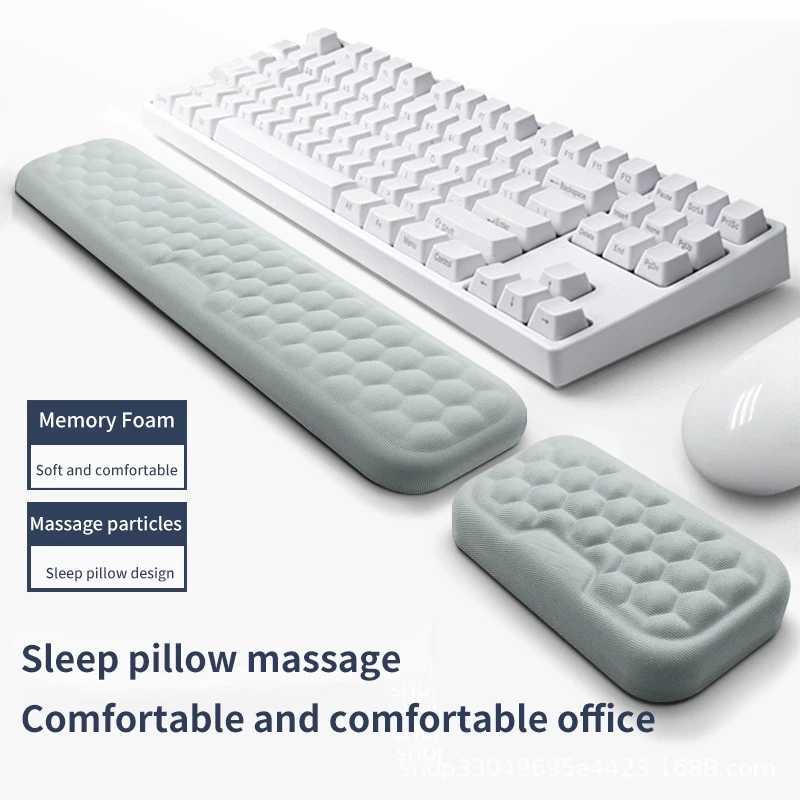 Ergonomic Memory Foam Gaming D - đánh giá và giá Gaming Keyboard Ergonomic
