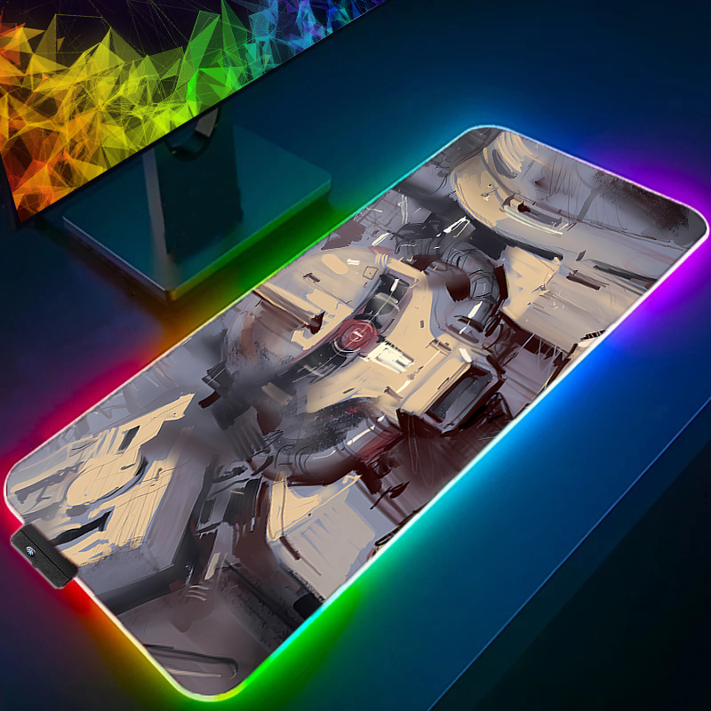 RGB Mouse Pad Gamer PC Mobile  - đánh giá và giá Gaming Keyboard And Mouse Mobile