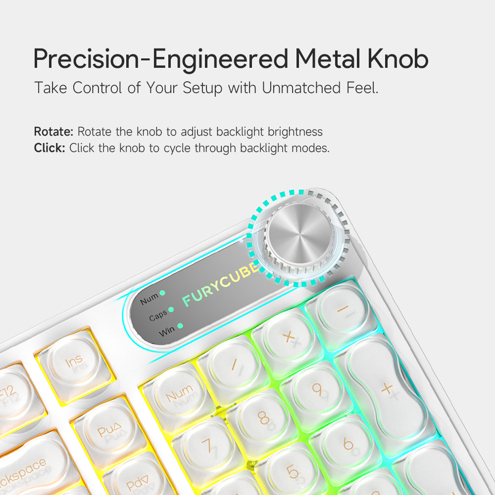 FURYCUBE IP98 Wired Gaming Mem - đánh giá và giá Gaming Keyboard Ip98