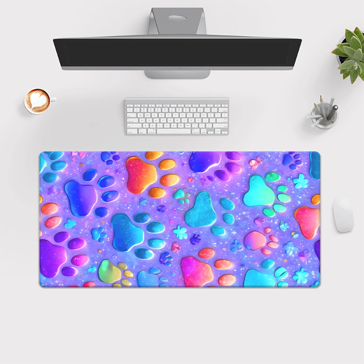 Brand Iron Art Desk Pad HD Pri - đánh giá và giá Gaming Keyboard Brand