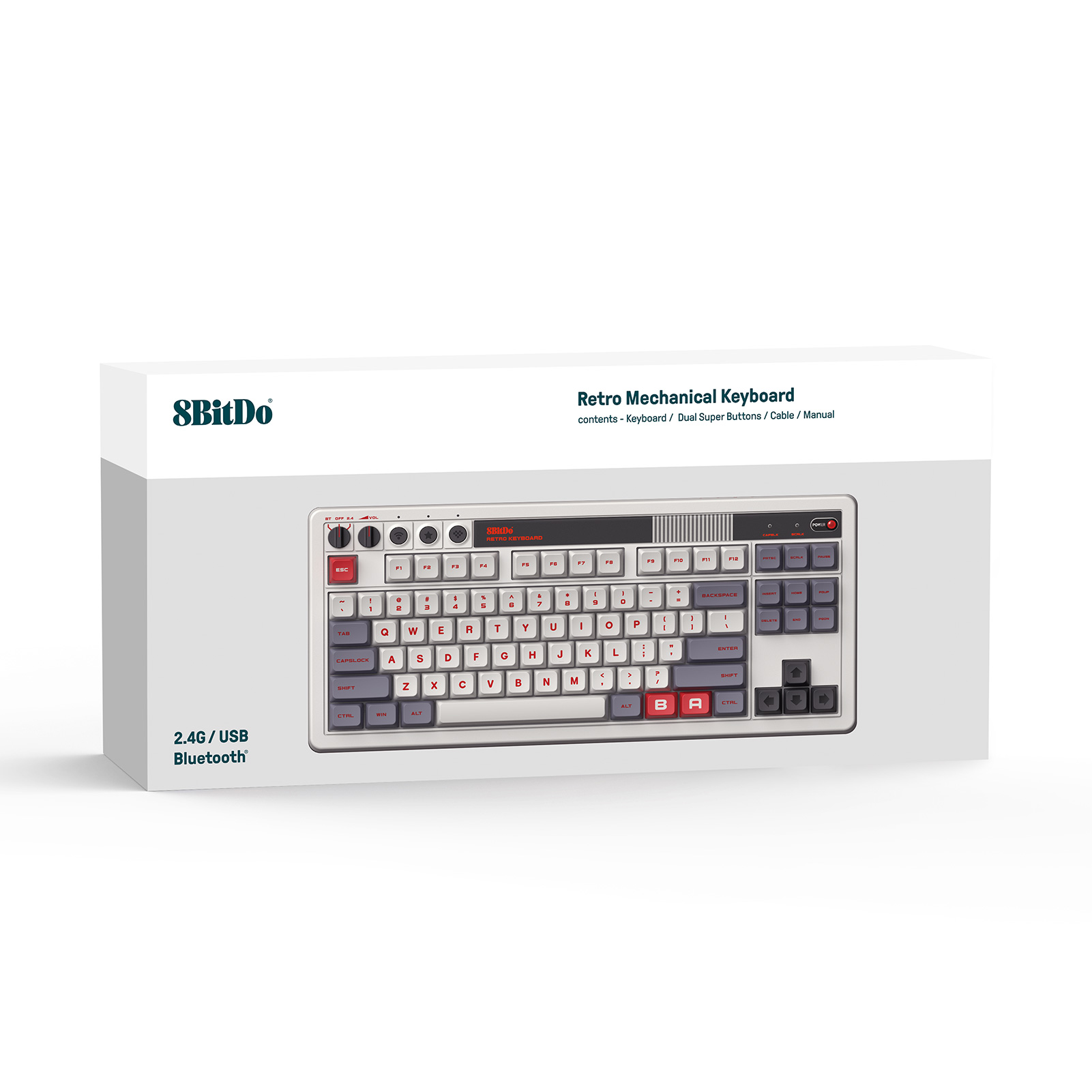 8Bitdo Retro Mechanical Keyboa - đánh giá và giá Gaming Keyboard Bluetooth