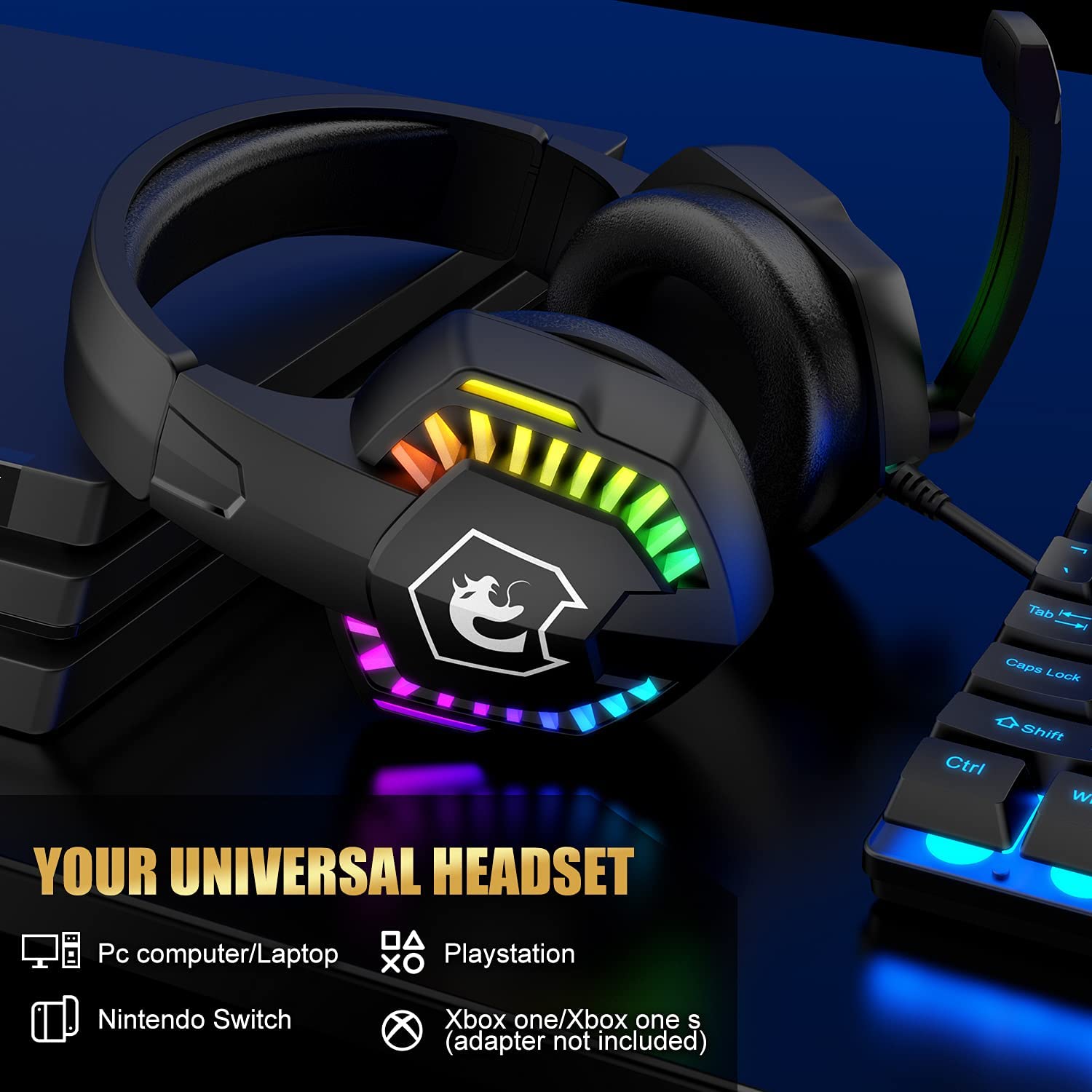 MAMBASNAKE X ZIYOULANG T11 UK  - đánh giá và giá Gaming Keyboard Mouse And Headset Combo