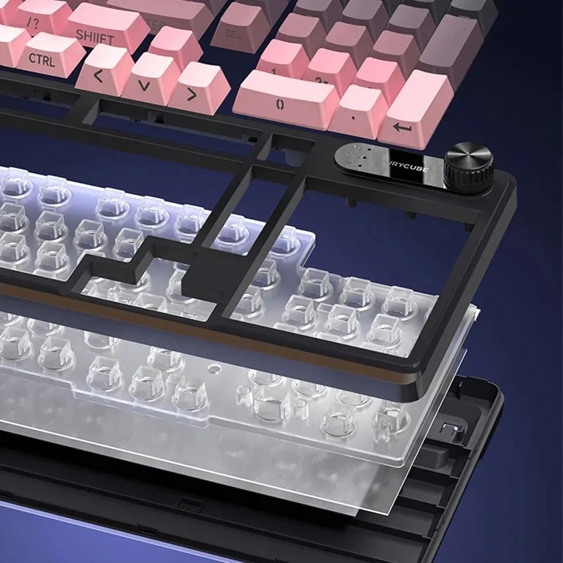 RGB IP98 teclado low profille  - đánh giá và giá Gaming Keyboard Ip98