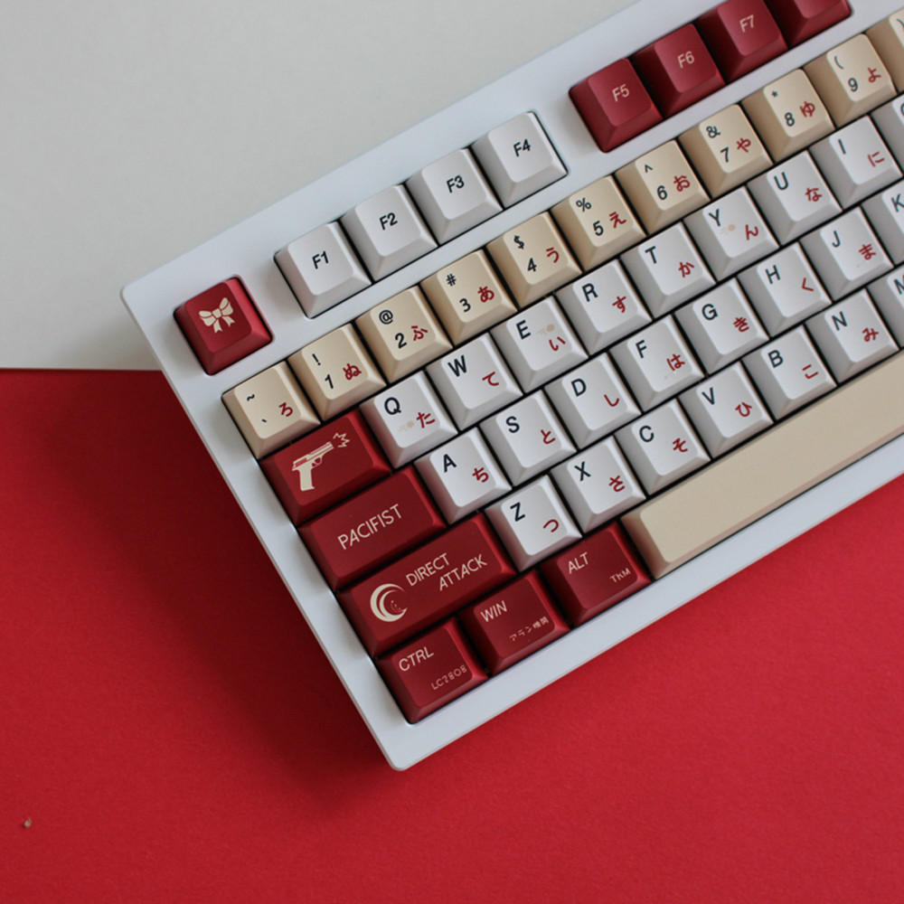 Lycoris Giật Anime PBT Keycap  - đánh giá và giá Gaming Keyboard Brand
