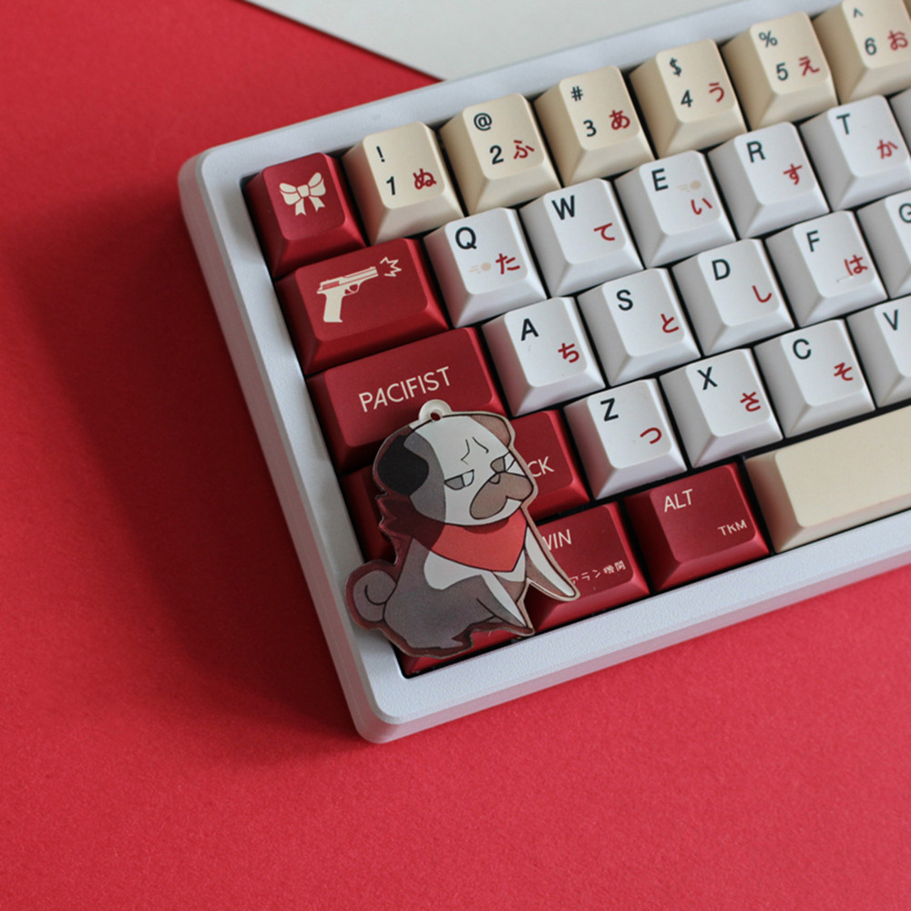 Lycoris Giật Anime PBT Keycap  - đánh giá và giá Gaming Keyboard Brand