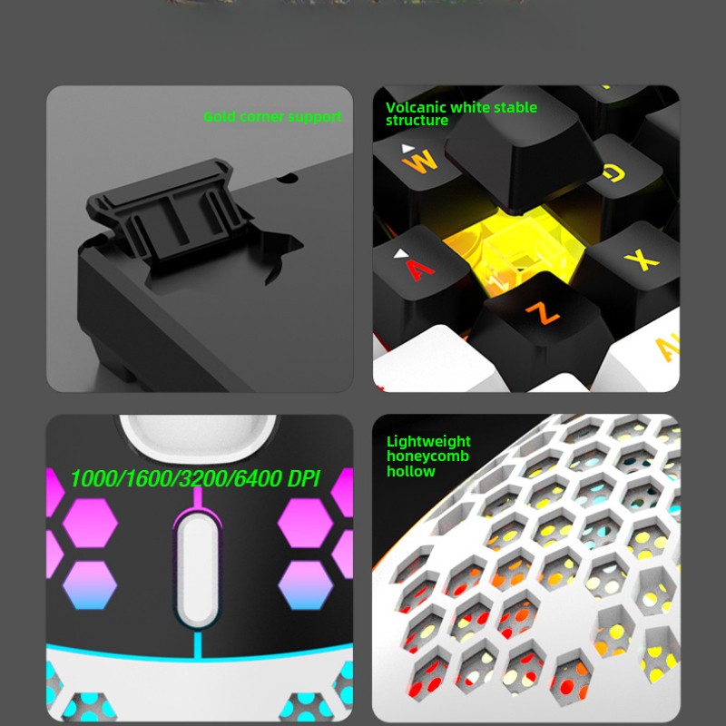 Keyboard and Mouse Sets 60% RG - đánh giá và giá Gaming Keyboard Mouse And Headset Combo