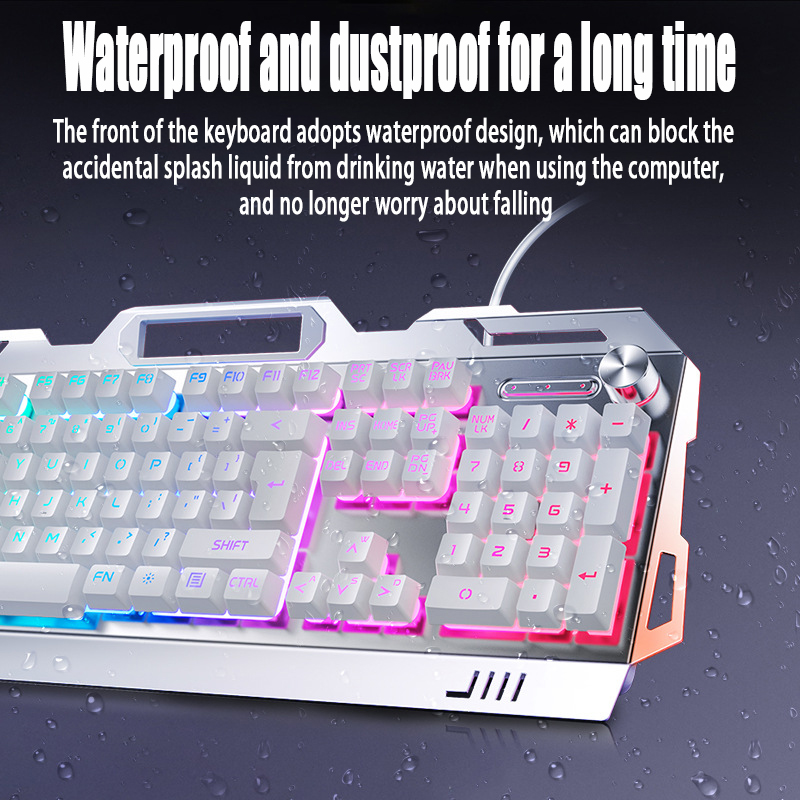 V2g5 Gaming Mechanical Handle  - đánh giá và giá Gaming Keyboard Mouse And Headset Combo
