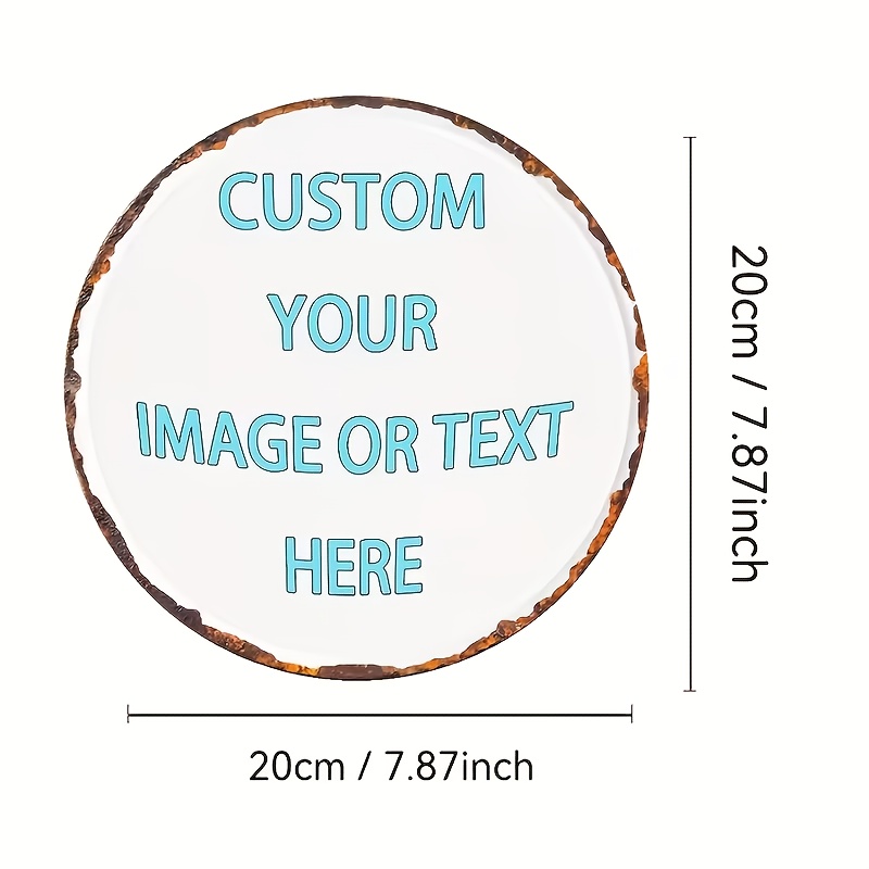 Custom Round Metal Tin Sign, P - đánh giá và giá Brass Weight Plate